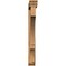 Ekena Millwork Balboa Traditional Rough Sawn Bracket w/ Offset Brace, Western Red Cedar, 6"W x 42"D x 48"H BKT0604X42X48BOA01RWR - alternate 2